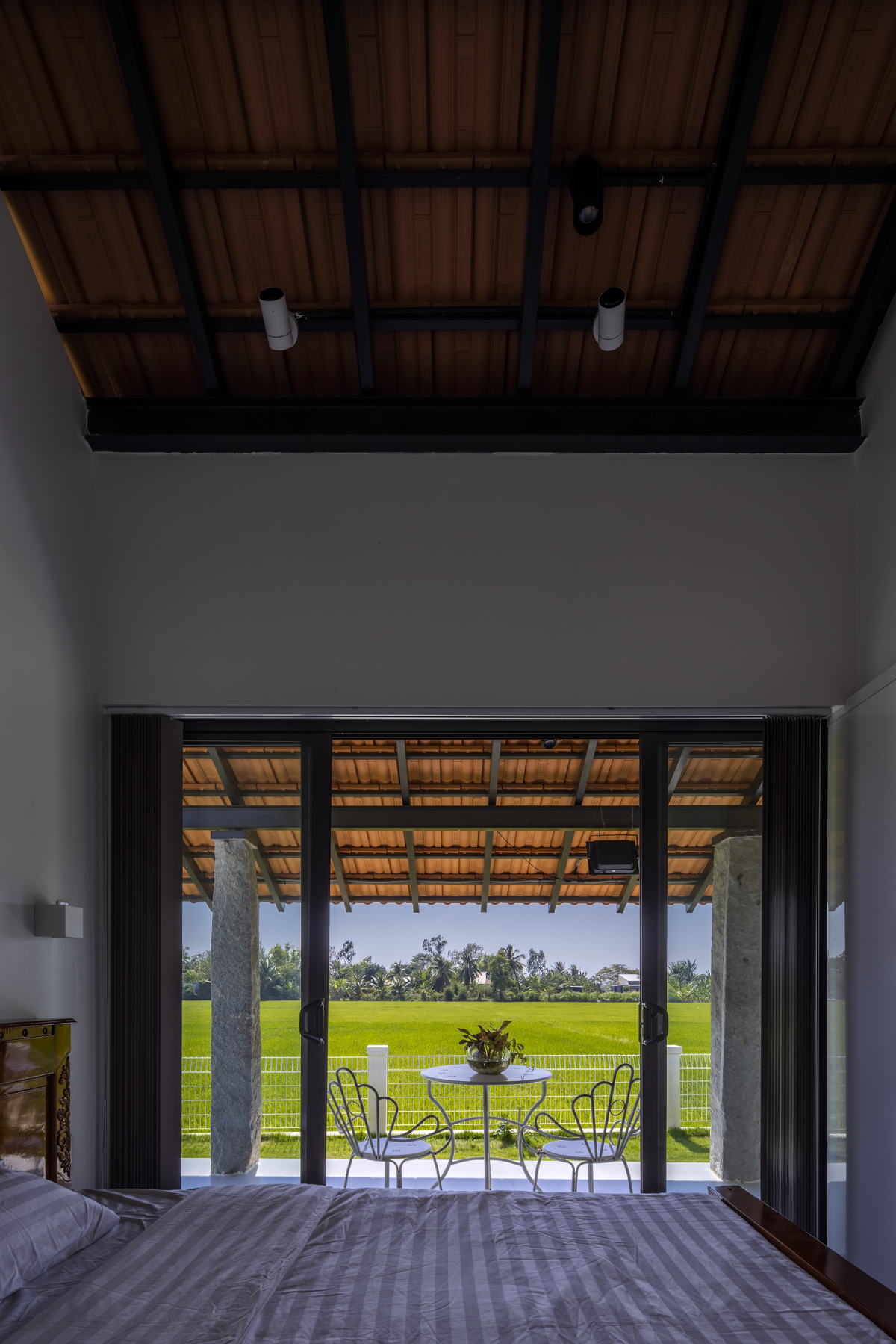 Nhà ống từ góc nào cũng thấy khoảng xanh