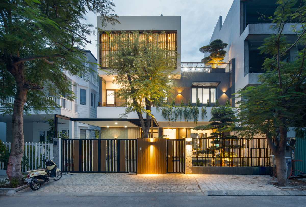 Biệt thự phố bớt gần nửa diện tích để tạo mảng xanh