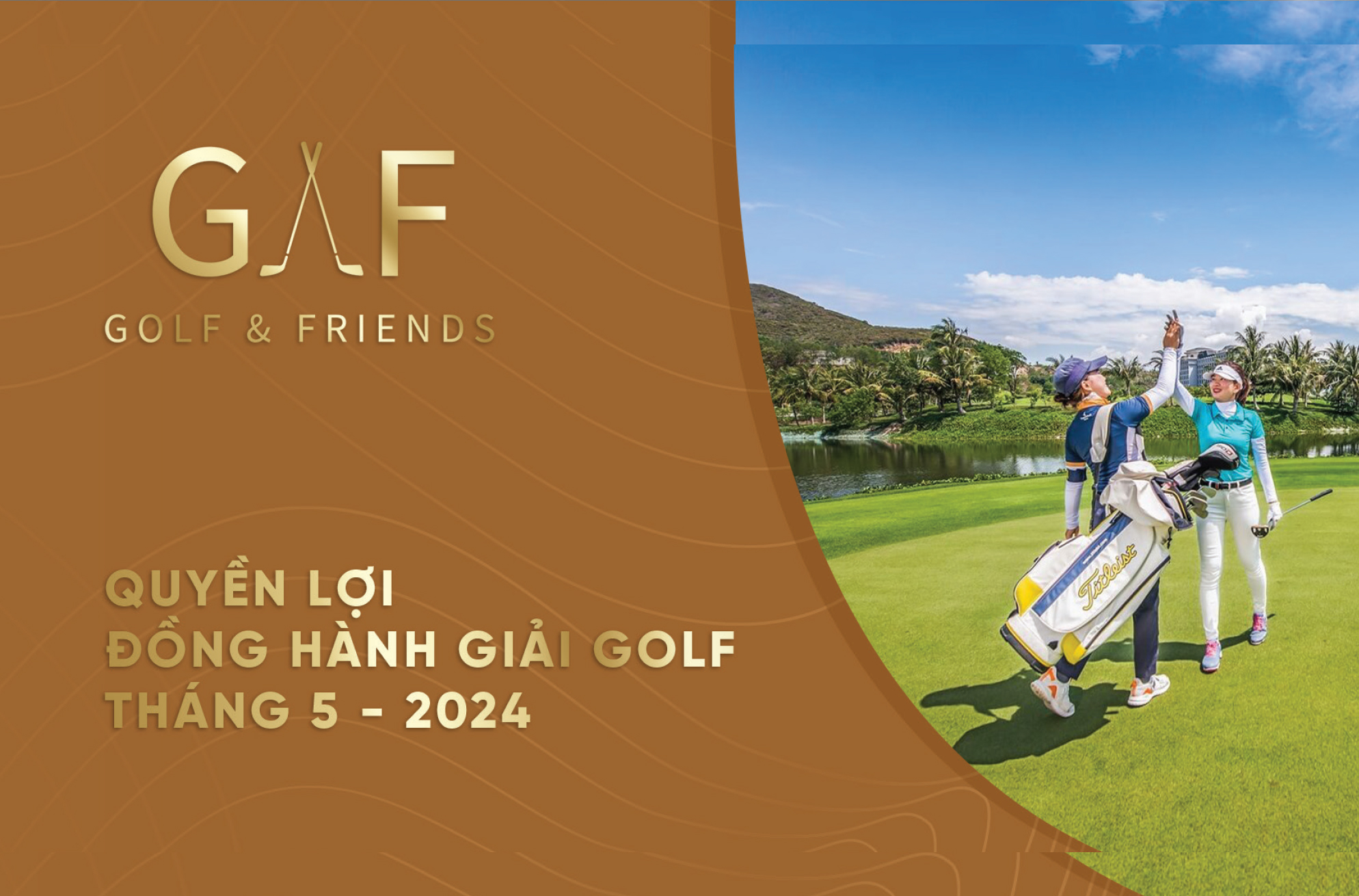 GIẢI GOLF OUTING THÁNG 5 - KẾT NỐI YÊU THƯƠNG