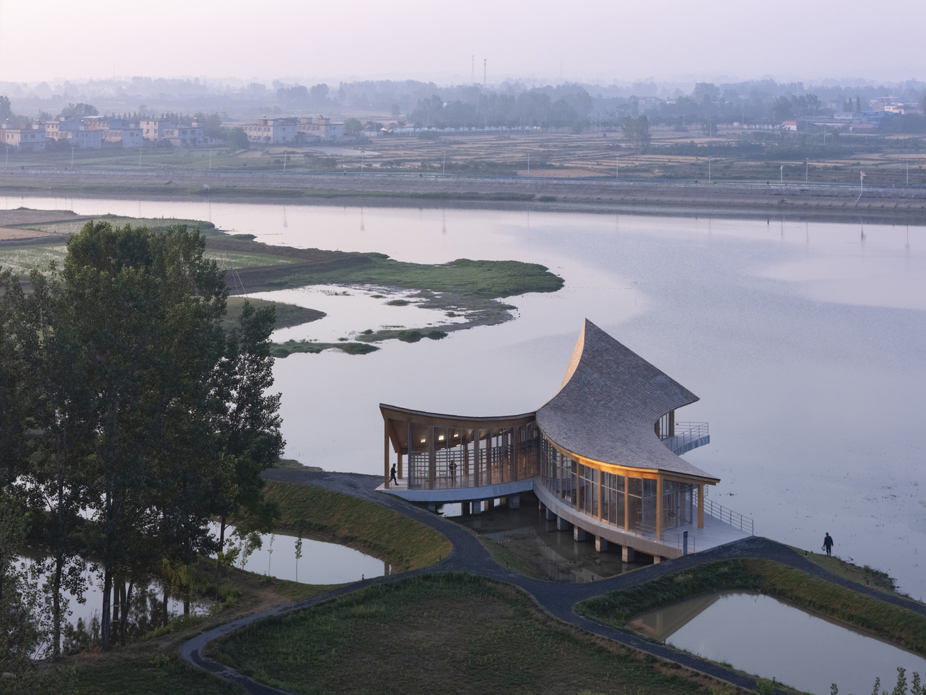 Trung tâm Làng Driftwood – Không gian giao thoa giữa nông nghiệp và thiên nhiên